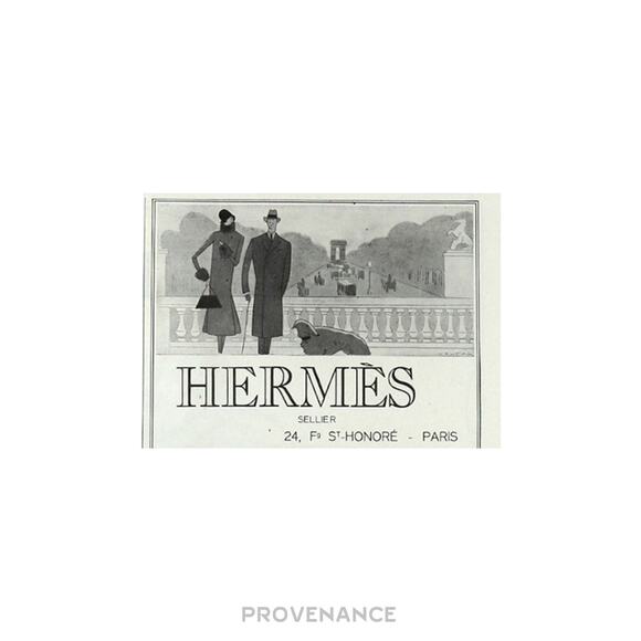 🔴 Hermes Antique Vintage Newsprint Ad - HERMÈS SELLIER V - Picture 6 of 8